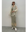 バックボタンワイドスリーブシャツ