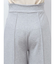 ZIPスウェットワイドフレアパンツ