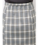 チェックラッフルスカート