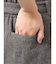 ウールブレンドツイードワイドパンツ