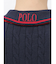 【POLO BCSコラボ】ケーブルラインニットワンピース