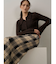 ロービングチェックナロースカート