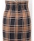 ロービングチェックナロースカート
