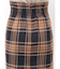 ロービングチェックナロースカート
