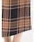 ロービングチェックナロースカート