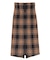 ロービングチェックナロースカート