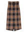 ロービングチェックナロースカート