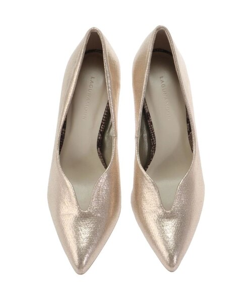 LAGUNAMOON LADY コンフォートパンプス　ゴールド　GOLD S LAGUNAMOON LADY コンフォートパンプスゴールドGOLD S