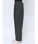 アシンメトリーバックベルトパンツ