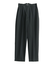 アシンメトリーバックベルトパンツ