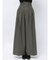 アシンメトリーラペルワイドパンツ