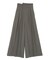 アシンメトリーラペルワイドパンツ
