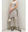 シフォンプリーツニットドッキングワンピース