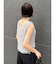 フェザーライクVネックトップス