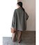 ネップツイードオーバージャケットコート