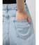 ワイドフレアデニムパンツ