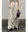 ウエストリボン2タックワイドパンツ