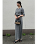 ポロニットプル×スカートセットアップ