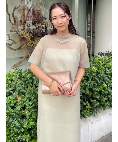 LAGUNAMOON【S】シアーダンボールワンピース ミントグリーン LADYシアーダンボールワンピース｜ラグナムーンの通販｜&mall（アンド