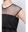 LADYレザーライクレースIラインドレス