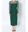 【WEB限定】LADYスリーブレースカッティングドレス