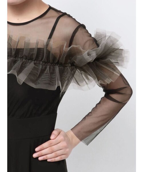 LADYフリルオフショルコンビネゾン｜ラグナムーンの通販｜&mall