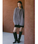 【REVIVAL】【WEB限定カラーあり】ミニシャギーセッケツニットカーデ