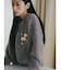 【REVIVAL】【WEB限定カラーあり】ミニシャギーセッケツニットカーデ