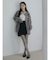 【REVIVAL】【WEB限定カラーあり】ミニシャギーセッケツニットカーデ