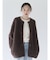 【REVIVAL】【WEB限定カラーあり】ミニシャギーセッケツニットカーデ