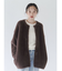 【REVIVAL】【WEB限定カラーあり】ミニシャギーセッケツニットカーデ