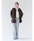 【REVIVAL】【WEB限定カラーあり】ミニシャギーセッケツニットカーデ