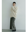 【REVIVAL】【WEB限定カラーあり】ミニシャギーセッケツニットカーデ