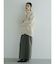 【REVIVAL】【WEB限定カラーあり】ミニシャギーセッケツニットカーデ