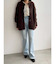 【REVIVAL】【WEB限定カラーあり】ミニシャギーセッケツニットカーデ