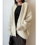 【REVIVAL】【WEB限定カラーあり】ミニシャギーセッケツニットカーデ