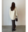 【REVIVAL】【WEB限定カラーあり】ミニシャギーセッケツニットカーデ