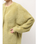 【REVIVAL】【WEB限定カラーあり】ミニシャギーセッケツニットカーデ
