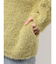 【REVIVAL】【WEB限定カラーあり】ミニシャギーセッケツニットカーデ