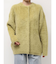 【REVIVAL】【WEB限定カラーあり】ミニシャギーセッケツニットカーデ