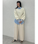アルパカシャギーニットプルオーバー