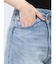 ウエストアシンメトリーデニムパンツ