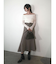 ネップツイードラペルマーメイドスカート