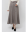 ネップツイードラペルマーメイドスカート