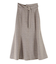 ネップツイードラペルマーメイドスカート