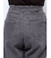 ウエストアシンメトリーデニムパンツ