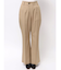 セミフレアスリットパンツ