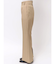 セミフレアスリットパンツ
