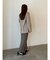 ピンタックIラインスカート