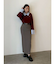 ピンタックIラインスカート